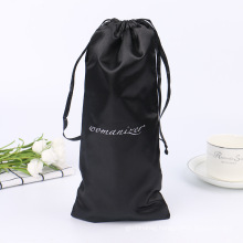 Wholesale custom print colorful small cotton drawstring pouch drawstring storage bag